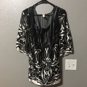 Venezia Black/Cream Top
